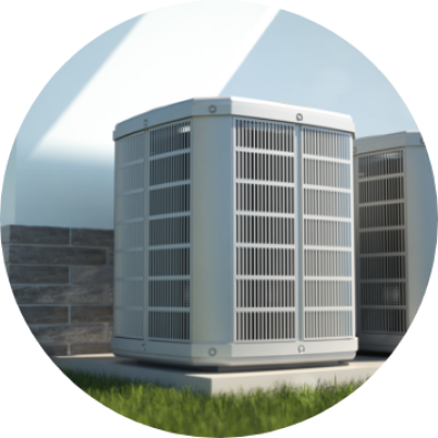 A big outdoor heat pump sysytem, Heat Pump Services in Delaware County, PA