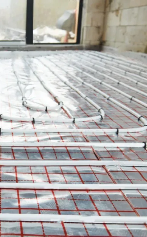 Radiant Wall Heating Device, RADIANT FLOOR AND WALL HEATING SYSTEM INSTALLATION AND REPAIR SERVICES